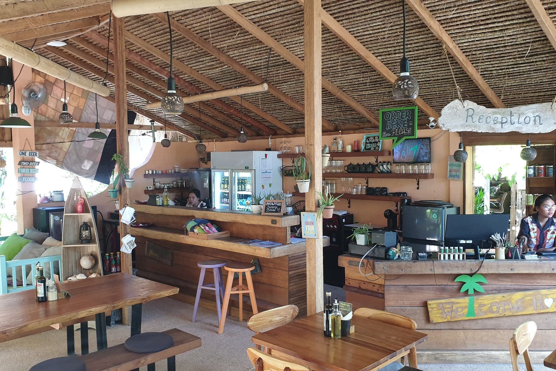 The bar at The Spot