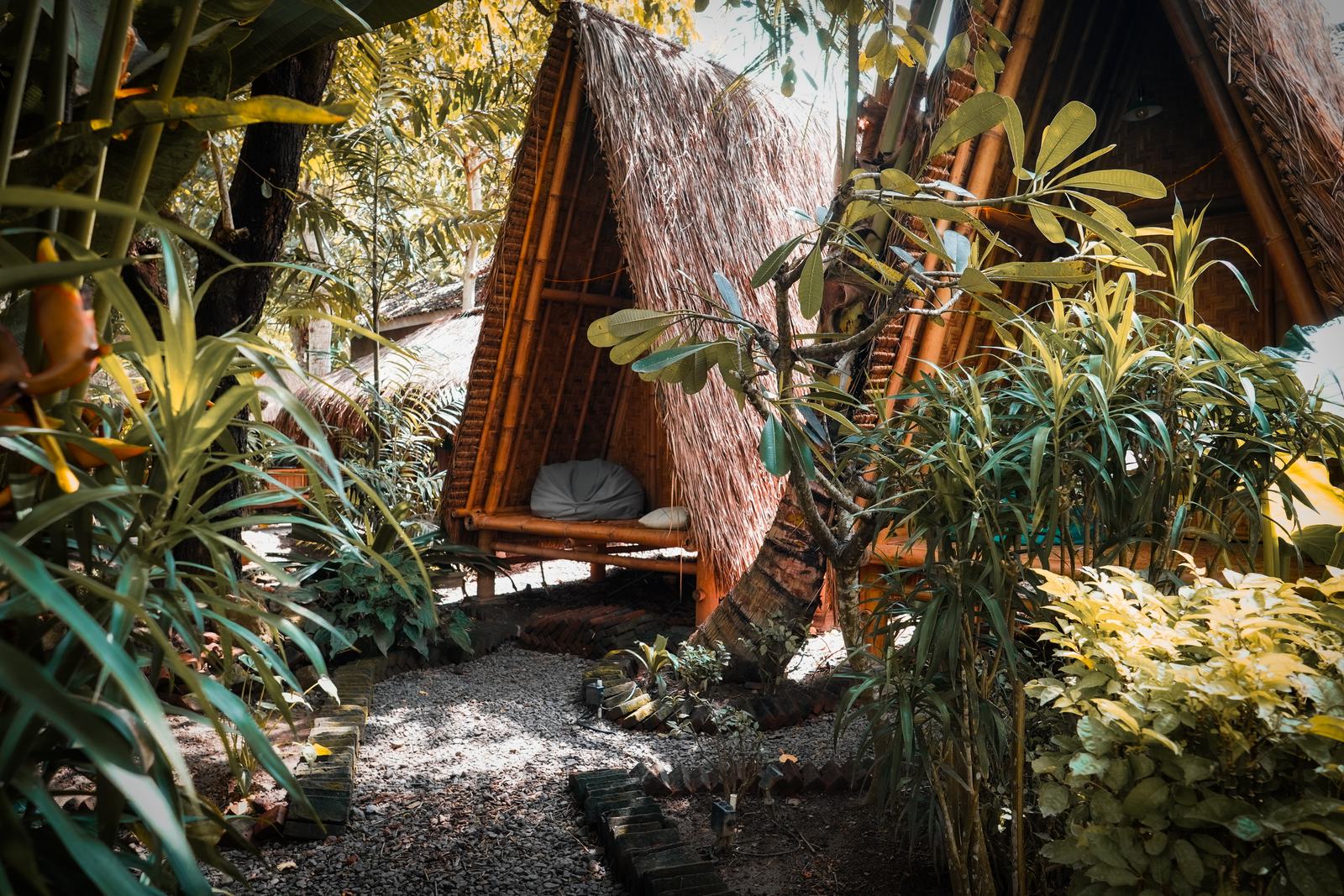 A-Frame cabin, single